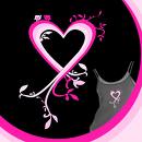coeur fond ecran